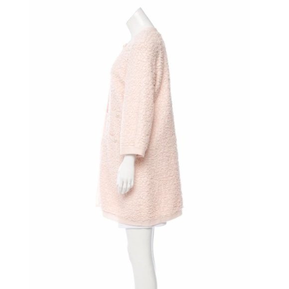 CHANEL Collection Metallic Textured Coat - Picture 2 of 3